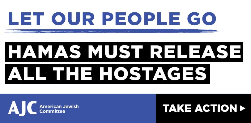 Let Our People Go: Hamas Must Release All The Hostages - Take Action