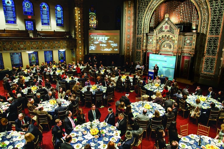 Photo of AJC New York Diplomatic Seder at B'nai Jeshurun
