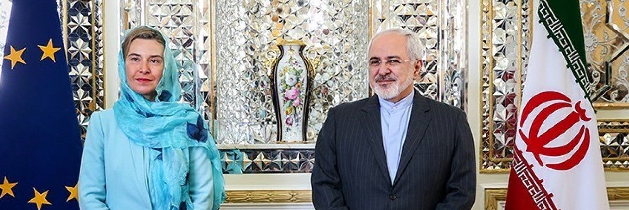 Photo of EU and Iranian Foreign Ministers