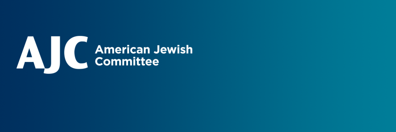 AJC American Jewish Committee logo and spelled out
