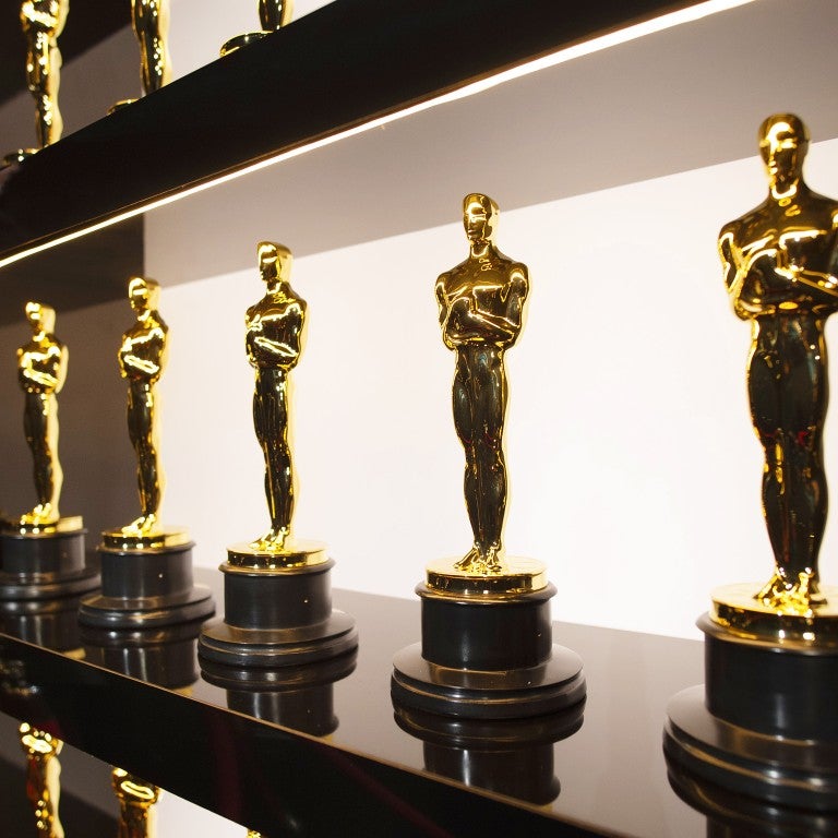 Oscars award statues