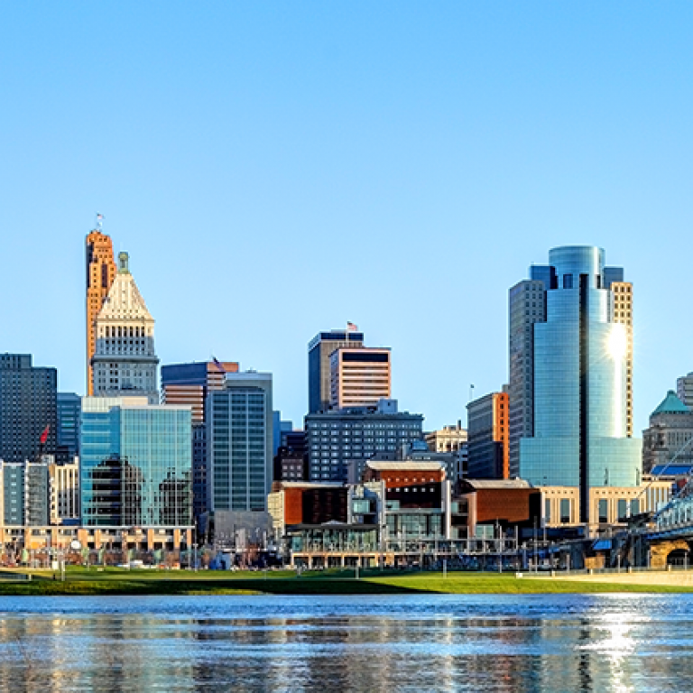 Photo of Cincinnati skyline
